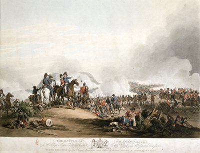 Battle of Salamanca on 22nd July 1812 by John Augustus Atkinson